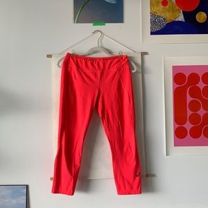 Asics hot pink workout leggings
